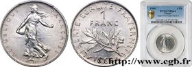 V REPUBLIC
Type : 1 franc Semeuse, nickel 
Date : 1960 
Mint name / Town : Paris 
Quantity minted : 406375000 
Metal : nickel 
Diameter : 23,95 ...