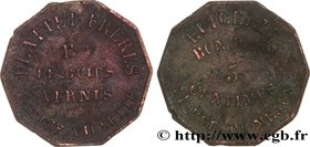 COMPANIES, INDUSTRIES AND MISCELLANEOUS TRADES
Type : 5 Centimes 
Date : n.d. 
Mint name / Town : Paris 
Metal : brass 
Diameter : 23 mm
Orienta...