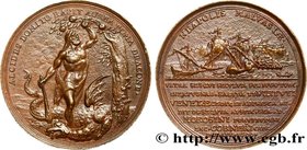 ITALY - VENICE - FRANCESCO MOROSINI (108th Doge)
Type : Médaille, Bataille de Nauplie en Morée 
Date : c.1690 
Metal : bronze 
Diameter : 43 mm
E...