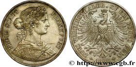 GERMANY - FREE CITY OF FRANKFURT
Type : Double Thaler 
Date : 1860 
Mint name / Town : Francfort 
Quantity minted : - 
Metal : silver 
Millesima...