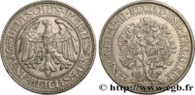 GERMANY
Type : 5 Reichsmark 
Date : 1927 
Mint name / Town : Berlin 
Quantity minted : 7926210 
Metal : silver 
Diameter : 35,8 mm
Orientation ...