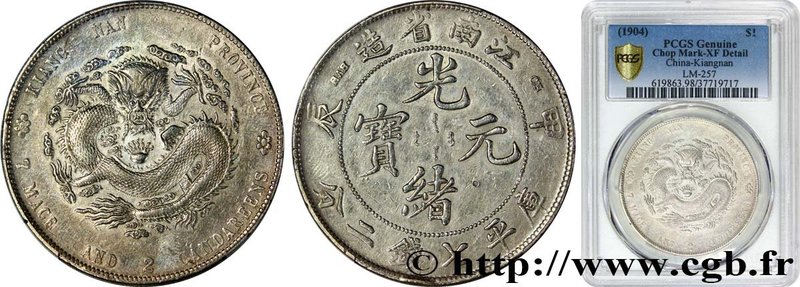 CHINA - KIANGNAN PROVINCE
Type : 1 Dollar ou 7 Mace et 2 Candareens 
Date : 19...
