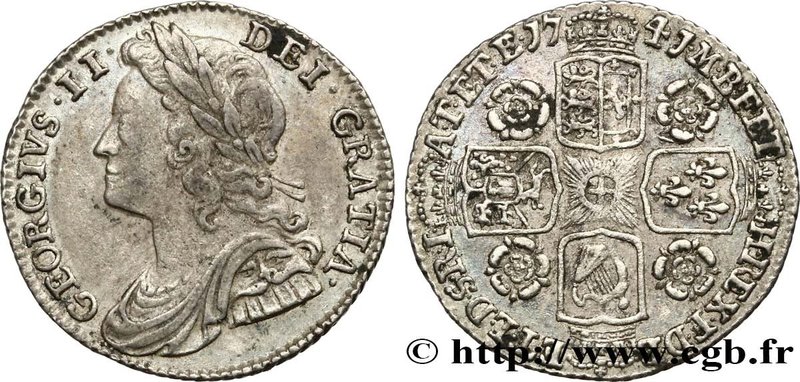 GREAT-BRITAIN - ANNE STUART - GEORGE II
Type : 6 Pence 
Date : 1741 
Quantity...