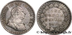 GREAT-BRITAIN - ANNE STUART - GEORGE III
Type : 3 Shillings Bank token 
Date : 1812 
Metal : silver 
Diameter : 34,5 mm
Orientation dies : 12 h....