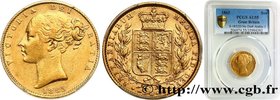 UNITED KINGDOM
Type : 1 Souverain Victoria 
Date : 1863 
Mint name / Town : Londres 
Quantity minted : 7623000 
Metal : gold 
Millesimal finenes...