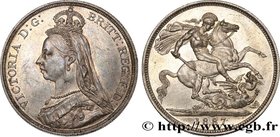 GREAT-BRITAIN - VICTORIA
Type : 1 Crown buste du jubilé 
Date : 1887 
Quantity minted : 173000 
Metal : silver 
Millesimal fineness : 925 ‰
Diam...