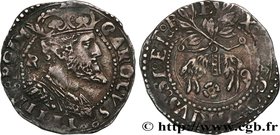 ITALY - NAPLES - CHARLES V
Type : Carlino 
Date : n.d. 
Mint name / Town : Naples 
Metal : silver 
Diameter : 25 mm
Orientation dies : 10 h.
We...
