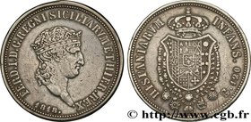 ITALY - KINGDOM OF THE TWO SICILIES
Type : 120 Grana Ferdinand Ier 
Date : 1818 
Mint name / Town : Naples 
Quantity minted : - 
Metal : silver ...
