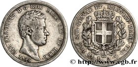 ITALY - KINGDOM OF SARDINIA - CHARLES-ALBERT
Type : 2 Lire 
Date : 1833 
Mint name / Town : Gênes 
Quantity minted : 187 
Metal : silver 
Milles...