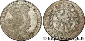 POLAND
Type : 18 Groschen Auguste III 
Date : 1755 
Mint name / Town : Leipzig 
Metal : silver 
Diameter : 28 mm
Orientation dies : 12 h.
Weigh...