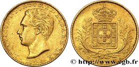 PORTUGAL
Type : 2000 Réis Louis Ier 
Date : 1864 
Quantity minted : 101000 
Metal : gold 
Millesimal fineness : 917 ‰
Diameter : 19,5 mm
Orient...