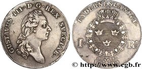 SWEDEN - KINGDOM OF SWEDEN - GUSTAF III
Type : Riksdaler, 3e type 
Date : 1782 
Mint name / Town : Stockholm 
Quantity minted : 654000 
Metal : s...