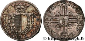 SWITZERLAND - CANTON OF LUCERNE
Type : 1/8 Gulden ou 5 Schilling 
Date : 1793 
Mint name / Town : Lucerne 
Quantity minted : - 
Metal : silver 
...