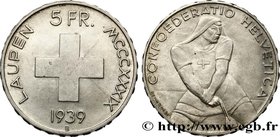 SWITZERLAND
Type : 5 Francs 600e anniversaire de la bataille de Laupen 
Date : 1939 
Mint name / Town : Berne 
Quantity minted : 30600 
Metal : s...