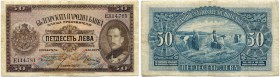 Bulgarien 
 Königreich 
 Nationalbank. 
 50 Leva 1925. 100 Leva 1925 & 1000 Leva 1925. Pick 45a, 46a, 48a. III - II / very fine - extremely fine.(3...