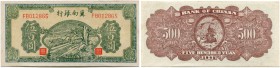 China 
 Bank of Chinan 
 500 Yuan 1945. 4 Varianten. Pick S3090, S3090A, S3091a, b. V - III / very good - very fine.(4)
