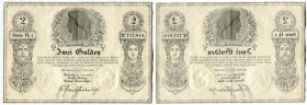 Deutschland vor 1918 
 Geldscheine der altdeutschen Staaten 
 Baden, Grossherzogtum. 
 2 Gulden 1849, 1. Juli. Pick/Rixen A29; Pick S141. Selten / ...