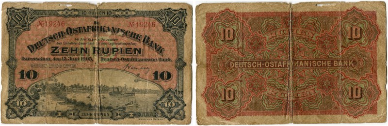 Deutschland vor 1918 
 Deutsche Kolonien 
 Deutsch-Ostafrikanische Bank. 
 10...