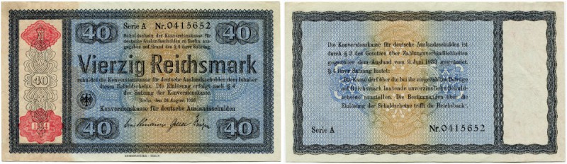 Deutschland nach 1918 
 Papiergeldähnliche Wertpapiere und Gutscheine 
 Konver...