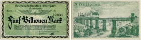 Deutschland Notgeld 
 Lot 1922. Sammlung mit 26 unterschiedlich gegradeten Banknoten der Inflationszeit 1922-1923/collection with 26 different graded...