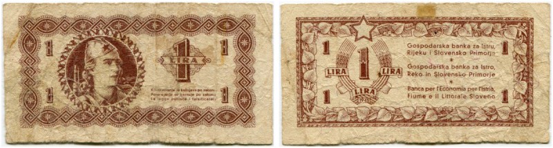 Italien 
 Kolonien und okkupierte Länder 
 Lot 1945. Banca per l'Economia per ...