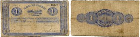 Kolumbien 
 Banco de Oriente. 
 1 Peso 1900, 2. Januar. Pick S697. ICG 15. V-IV / very good-fine.