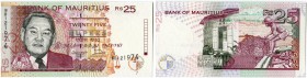 Mauritius 
 Britische Administration 
 Bank of Mauritius. 
 Lot 1998. 25 Rupees. 50 Rupees. 100 Rupees. 200 Rupees & 500 Rupees. Error set (Texte i...