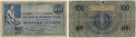 Niederlande 
 Königreich 
 Niederländische Bank. 
 Lot 1924 und später. 100 Gulden vom 20. September 1924. 10 Gulden vom 10. Juli 1924 & 10 Gulden ...