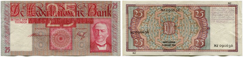 Niederlande 
 Königreich 
 Niederländische Bank. 
 Lot 1931 und später. 25 Gu...