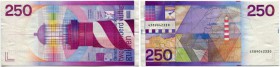 Niederlande 
 Königreich 
 Niederländische Bank. 
 250 Gulden 1985, 25. Juli. Pick 98. II / extremely fine.