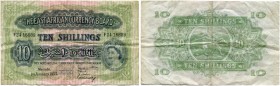 Ostafrika 
 East African Currency Board 
 Elisabeth II. (ab 1953 - ). 
 10 Shillings 1955, 1. Januar. Linzmayer EACB B24c; Pick 34. -III / nearly v...
