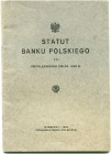 Polen 
 Varia. 
 1939. Statut Banku Polskiego, poi uwzglednieniu zman 1939 R. Letzte Statuten der Polnischen Bank unter der deutschen Besetzung. / L...