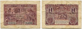 Rumänien 
 Königreich bis 1947 
 Banca Nationala a Romanei. 
 Lot 1915 und später. 1 Leu vom 12. März 1915; 17. Juli 1920; 28. Dezember 1937. 2 Lei...