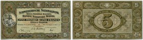 Schweiz 
 Ausgaben der Schweizerischen Nationalbank ab 1907 
 50 Franken vom 1939, 17. März & 5 Franken vom 28. März 1952. Richter/Kunzmann CH22y, C...