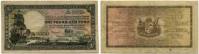 Südafrika 
 Südafrikanische Union 
 South African Reserve Bank. 
 Lot 1945 und später. 1 Pound vom 17. September 1945. 1 Pound vom 21. September 19...