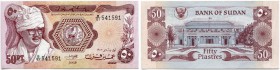 Sudan 
 Bank of Sudan 
 Lot. 13 verschiedene Banknoten in verschiedenen Nominalen mit unterschiedlichen Daten und Unterschriften/ thirteen different...