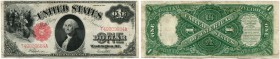 United States of America / USA 
 United States Large Size Notes 
 Silver Certificates. 
 1 Dollar 1917. Signaturen Speelman-White. Cuhaj KL 27; Pic...