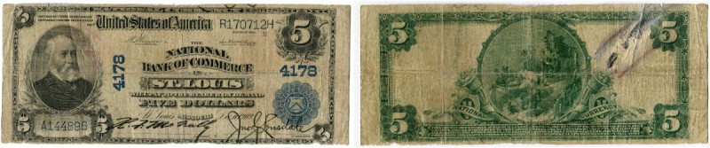 United States of America / USA 
 National Bank Notes 
 National Bank of Commer...