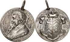 Wolfgang Cremmer. Médaille en argent 1542, par Alessandro Abondio. WOLFGANG CREMMER V K RO KA M RATH V K M F Buste habillé à gauche, signature en dess...