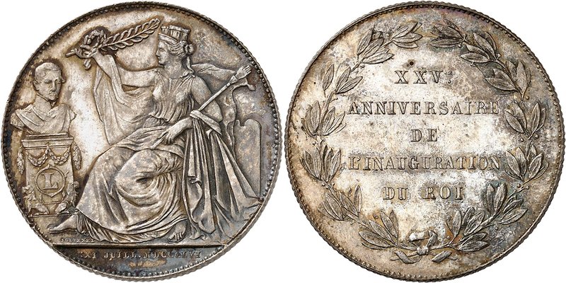 Royaume de Belgique
Léopold I, 1831-1865. 
Module de 2 Francs 1856, Bruxelles....