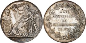 Royaume de Belgique
Léopold I, 1831-1865. 
Module de 2 Francs 1856, Bruxelles. Allégorie assise à gauche, un buste de Léopold au deuxième plan. Date...