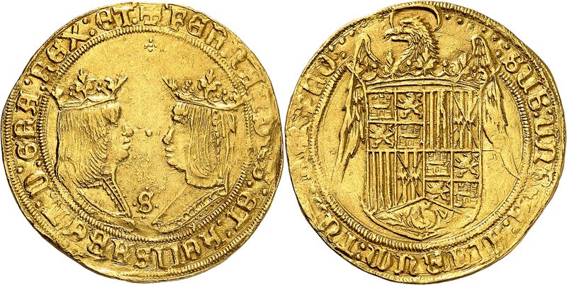 Royaume d'Espagne
Ferdinand V et Isabelle, dits les Rois Catholiques, 1469-1504...