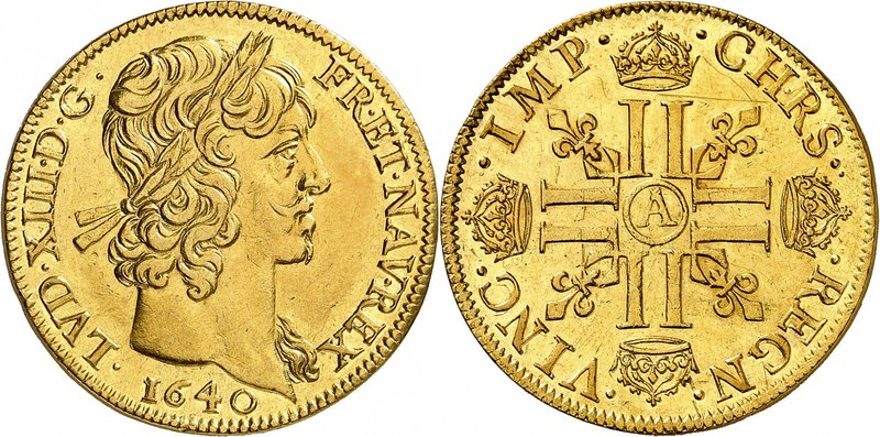 Royaume de France
Louis XIII, 1610-1643. 
Double Louis d'or à la mèche courte ...