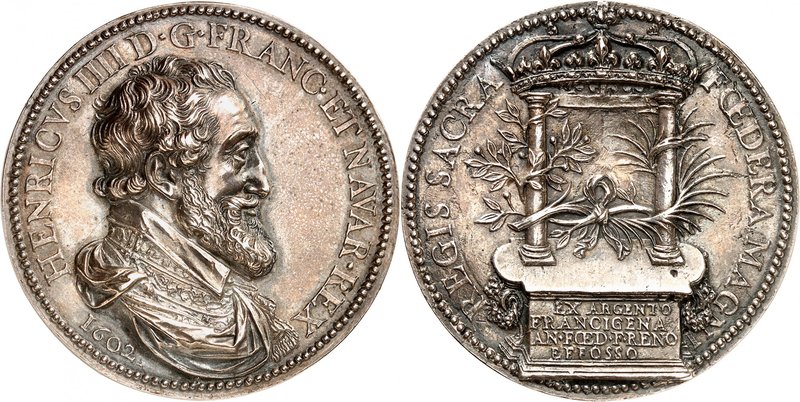 Carl XV, 1859-1872. 
Médaille en argent (fonte) commémorant le renouvellement d...