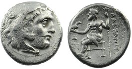 Kings of Macedon. Alexander III "the Great" 336-323 BC.
Drachm AR
4,04 gr. 17 mm