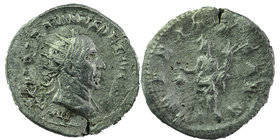 Traianus Decius (249-251 AD). AR Antoninianus
radiate, draped and cuirassed bust to right.
Uberitas standing left, holding purse and cornucopiae.
R...