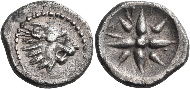 LYCIA. Xanthos. Time of Maussollos of Caria, circa 360 BC. Drachm (Silver, 17 mm...