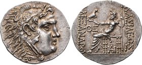 KINGS OF MACEDON. Alexander III ‘the Great’, 336-323 BC. Tetradrachm (Silver, 31 mm, 16.74 g, 12 h), struck posthumously, Odessos, c. 125-70 BC. Head ...