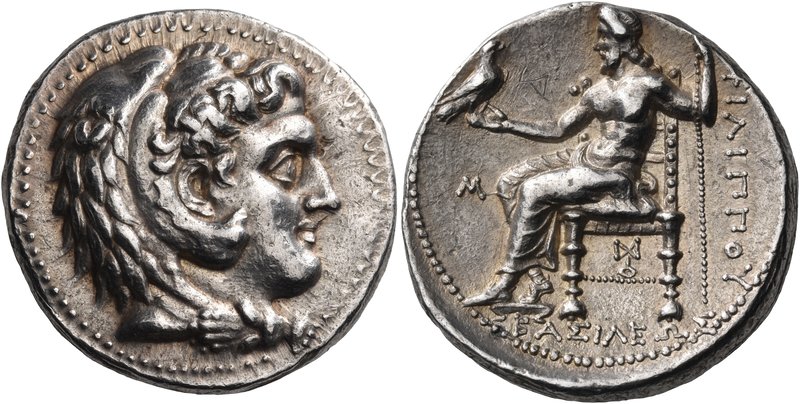 KINGS OF MACEDON. Philip III Arrhidaios, 323-317 BC. Tetradrachm (Silver, 26.5 m...