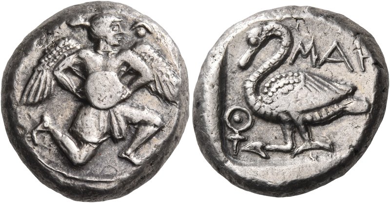 CILICIA. Mallos. Circa 440-390 BC. Stater (Silver, 19 mm, 11.31 g, 4 h). Beardle...